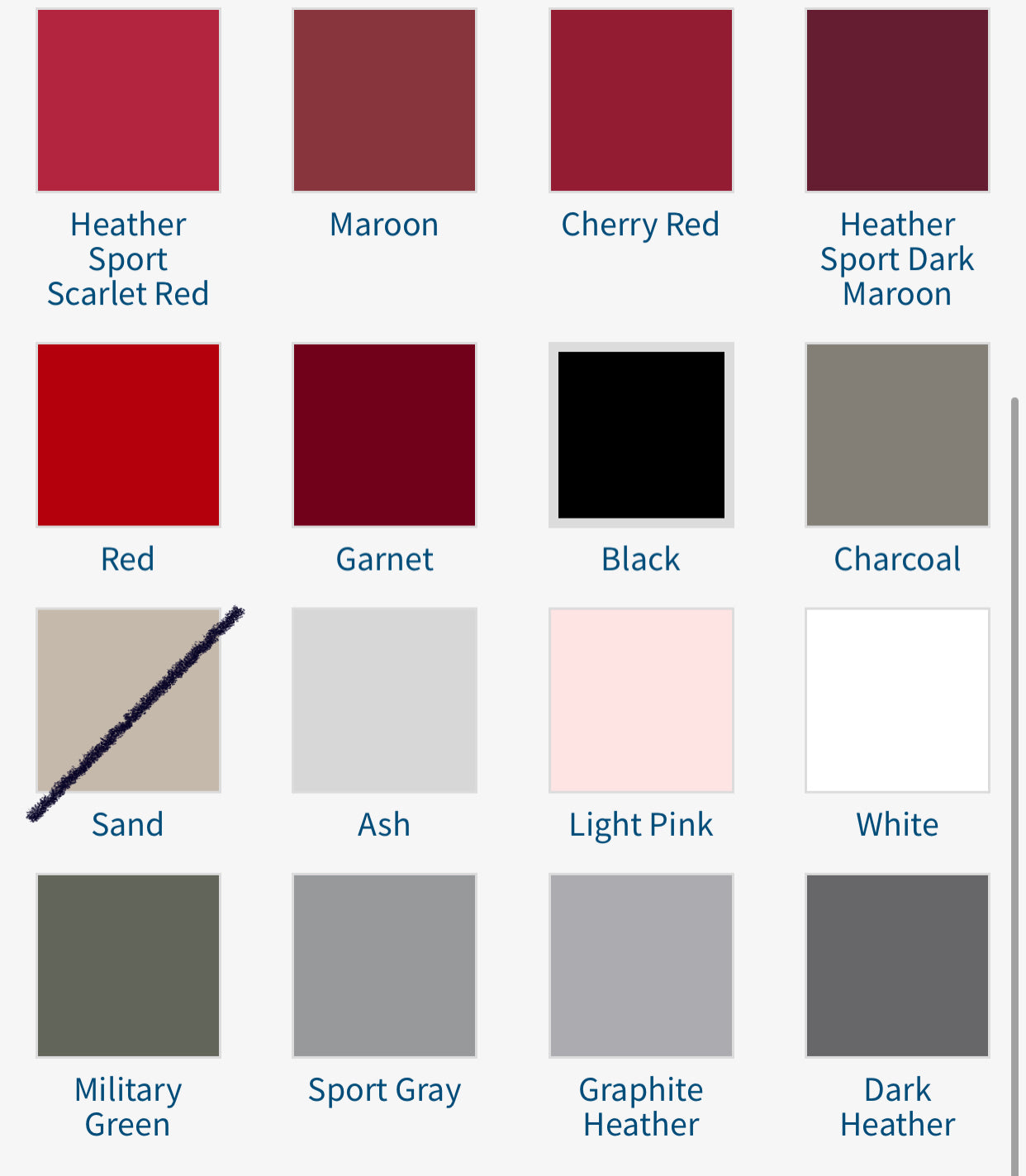 Crewneck add on Brand Gildan