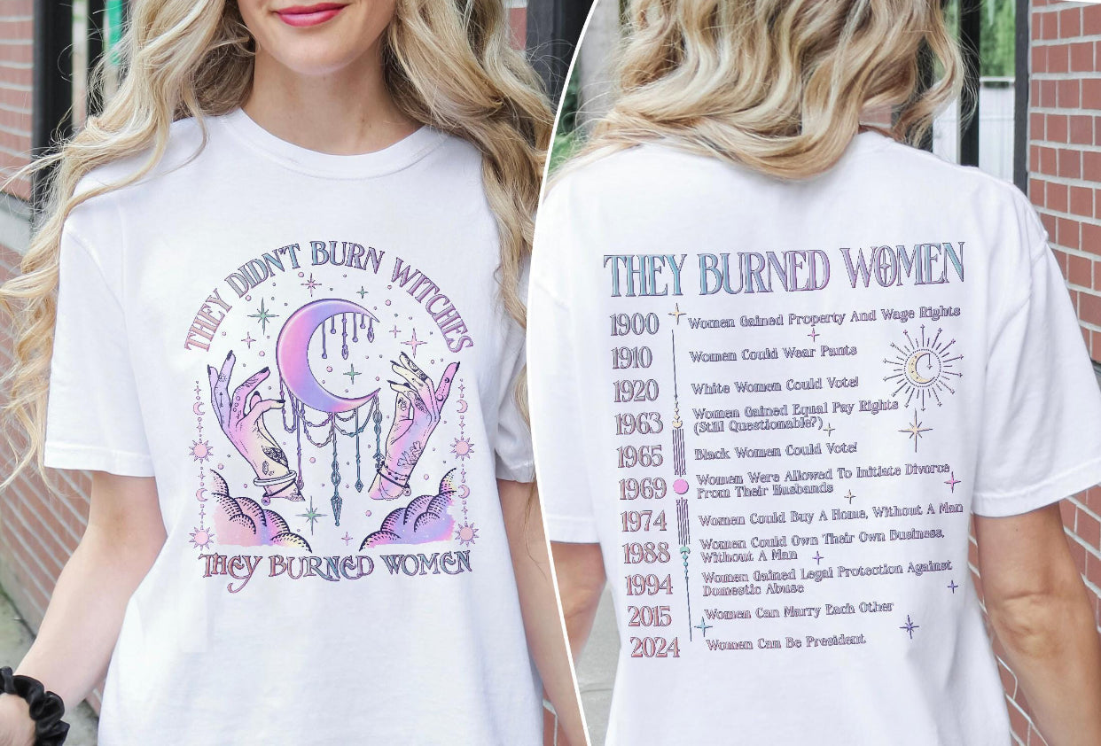 They dint burn Witches