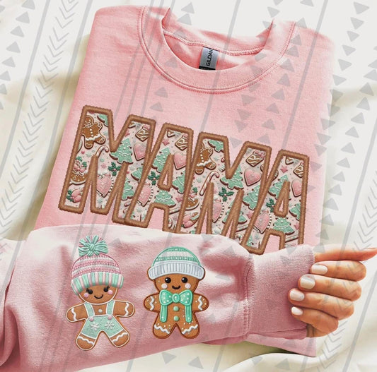 Christmas For Gingerbread Kid Add Sleeve Print For Each Gender