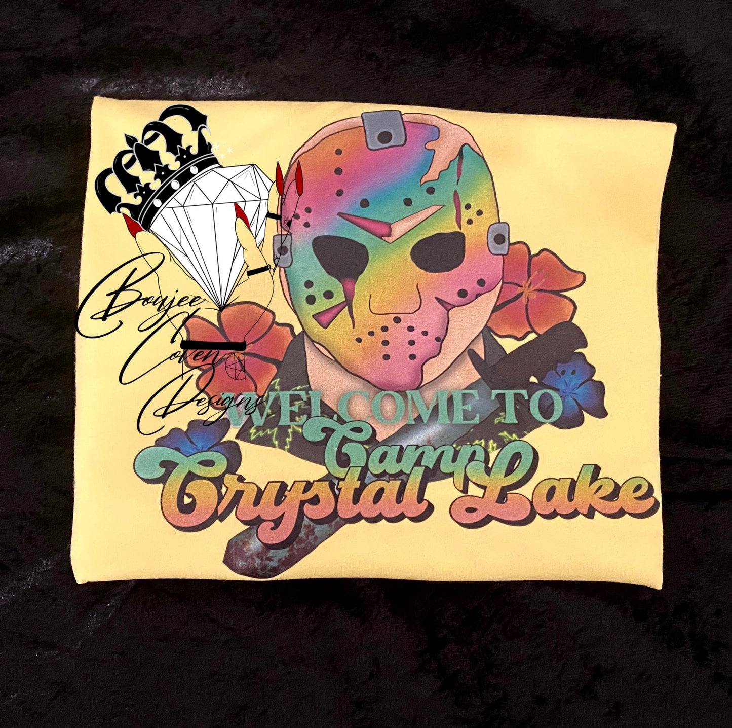 Adult Welcome to Camp Glitter