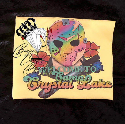 Adult Welcome to Camp Glitter