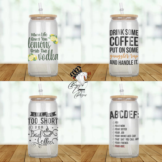 Drink up 16oz Class Can