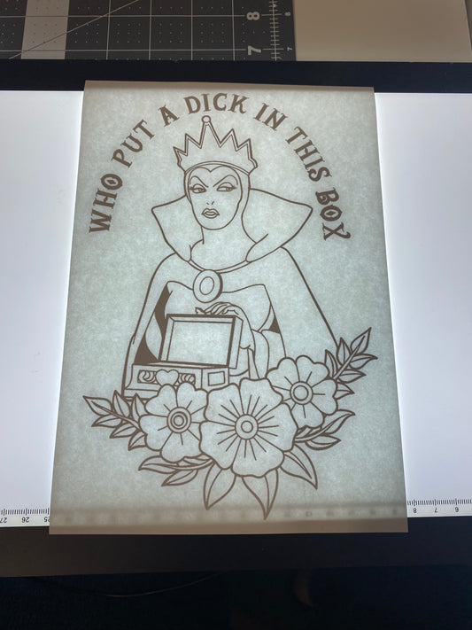 Who put a D… in this Box