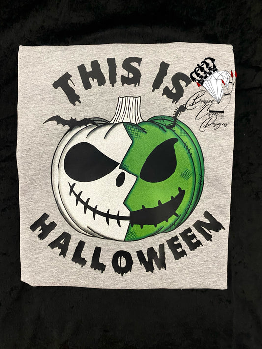 Adult This is Halloween Glitter