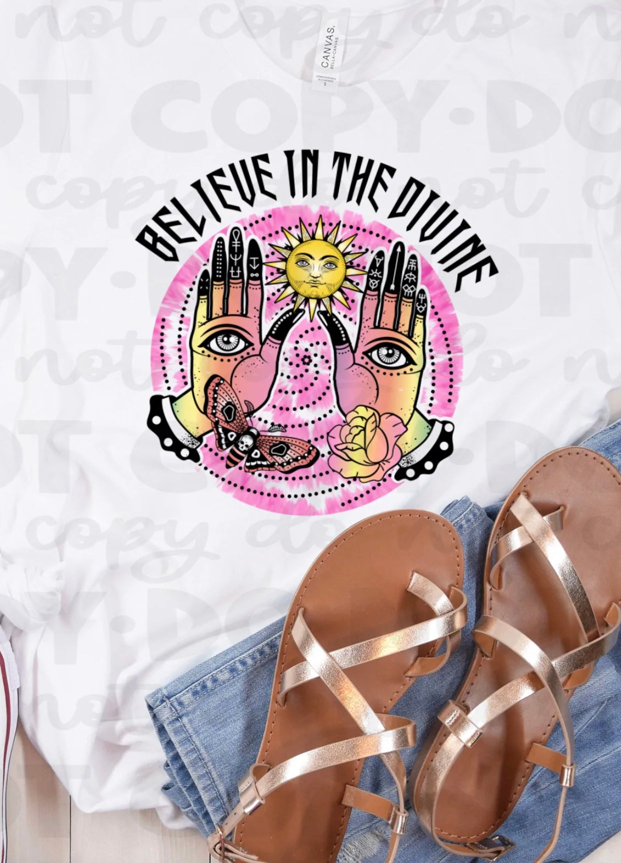 Adult Believe In The Devine Glitter