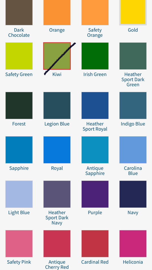 Crewneck add on Brand Gildan